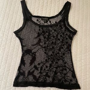 Sheer tank from Bebe